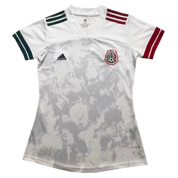 Camiseta México Segunda equipo Mujer 2020 Blanco